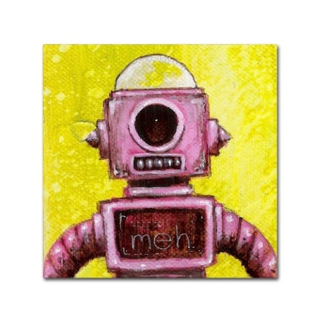 Craig Snodgrass 'Mehbot' Canvas Art,18x18